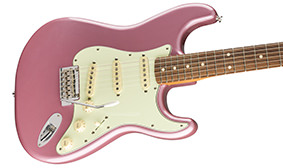 Fender Vintera 60’s Strat Modified | Burgundy Mist Metallic |Pao Fero