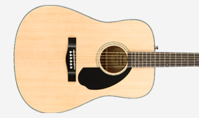 Fender CD60S Dreadnought Acoustic | Natural