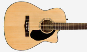 Fender CC60SCE Concert Acoustic | Natural