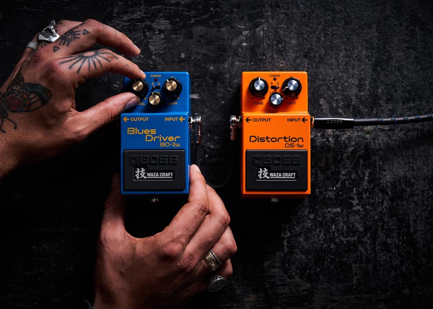 BOSS DS-1W | Classic BOSS Distortion, Enhanced with Waza Craftsmanship