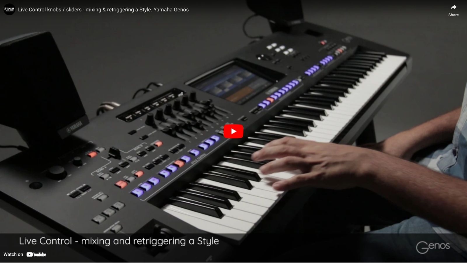 Yamaha Genos 2 Arranger | Stage Piano | Workstation