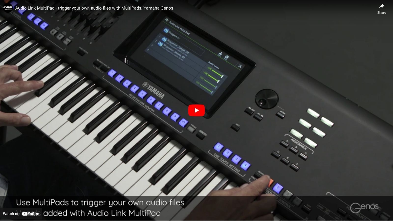 Yamaha Genos 2 Arranger | Stage Piano | Workstation