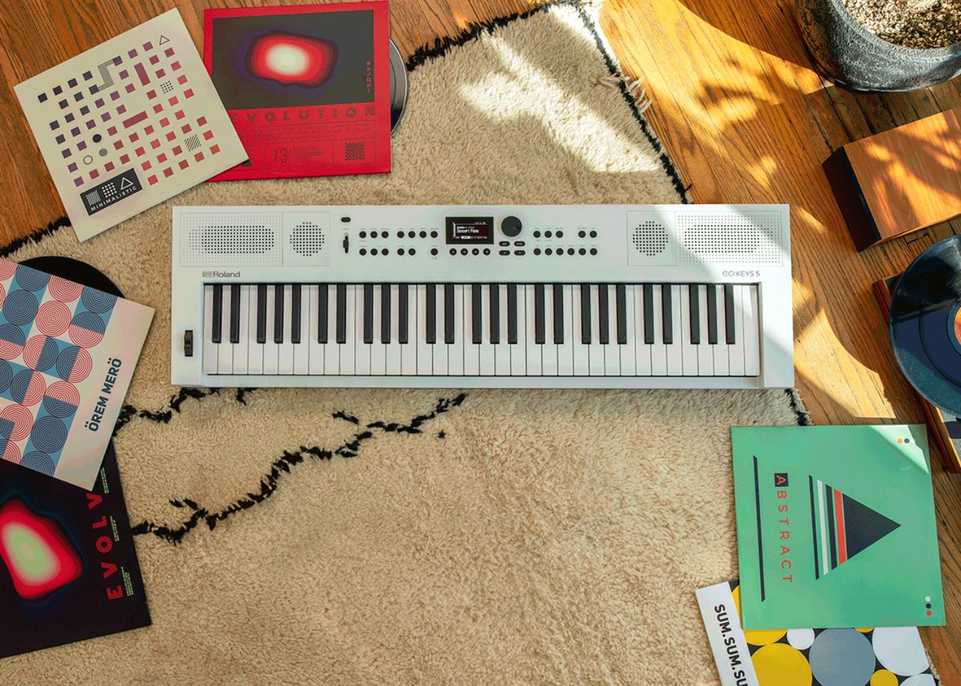 Roland GO:Keys 5 | Music Creation Keyboard | White