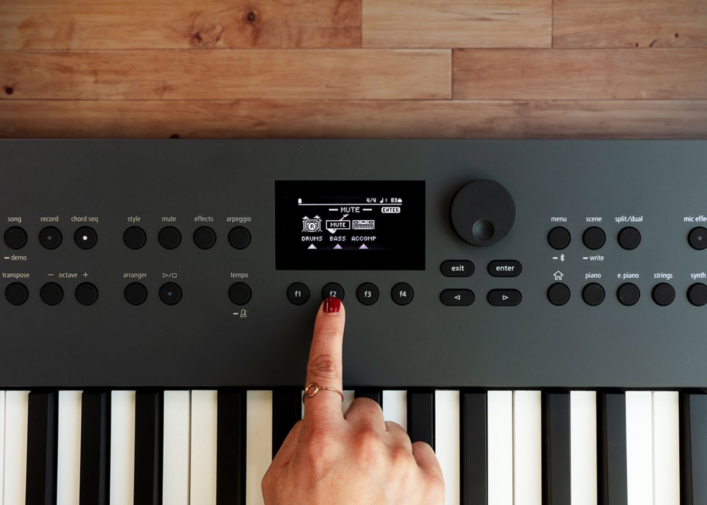 Roland GO:Keys 5 | Music Creation Keyboard | Graphite