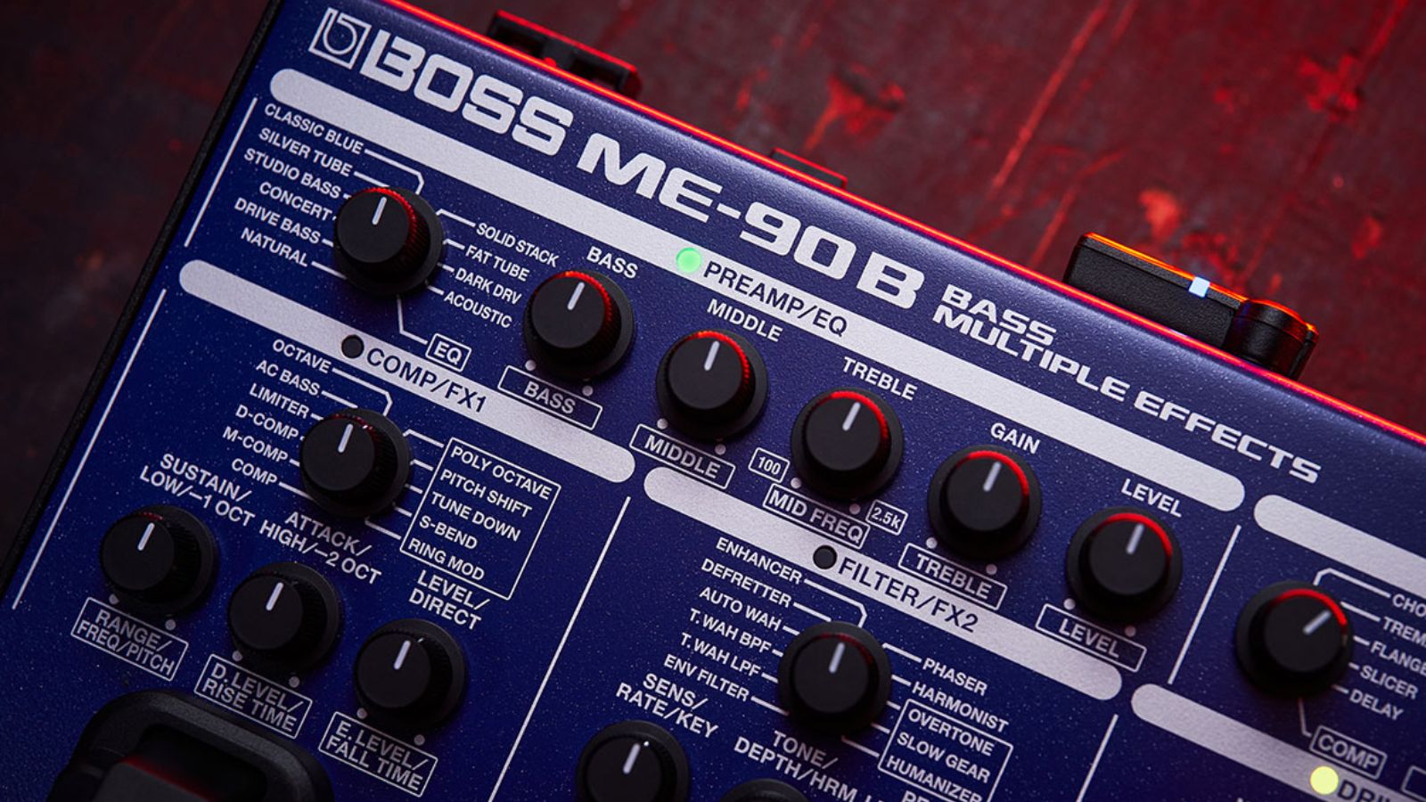 Boss ME-90B | Bass Multiple Effects | Performer tool for Bassists