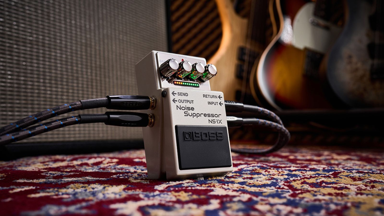 BOSS NS-1X | Noise suppressor with MDP | Guitar or Bass