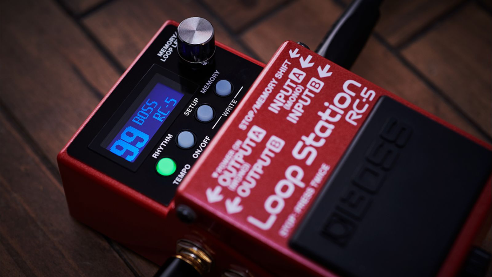 BOSS RC-5 Compact Looper Pedal | 13 hours recording time