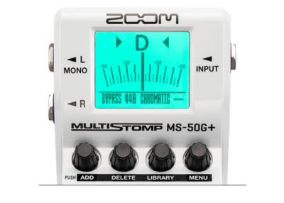 Zoom MS-50G+ MultiStomp for Guitar | 100 Pedals in one