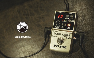 Nux Loopcore Deluxe Looper Pedal and Footswitch