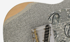 Fender Brad Paisley Road Worn Telecaster | Grey Paisley