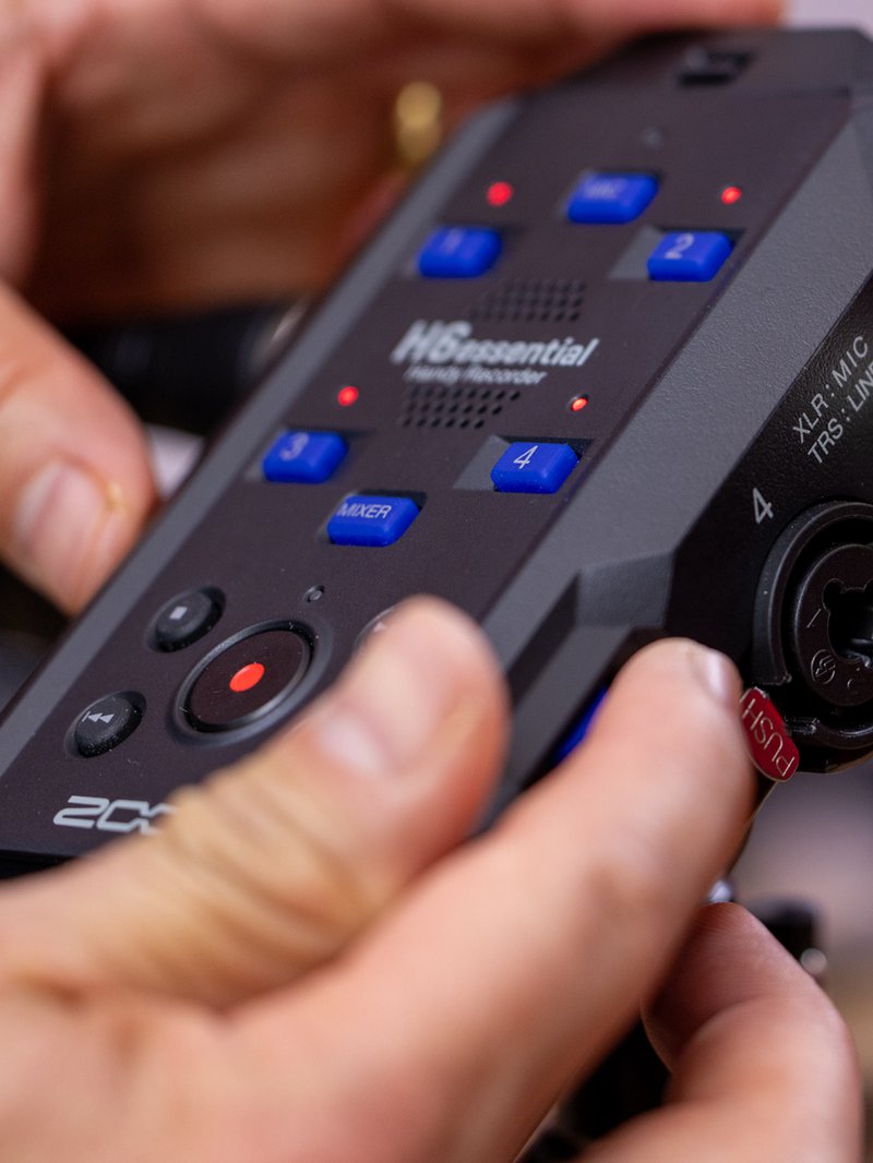 Zoom H6 Essential recorder | 32-bit float recording