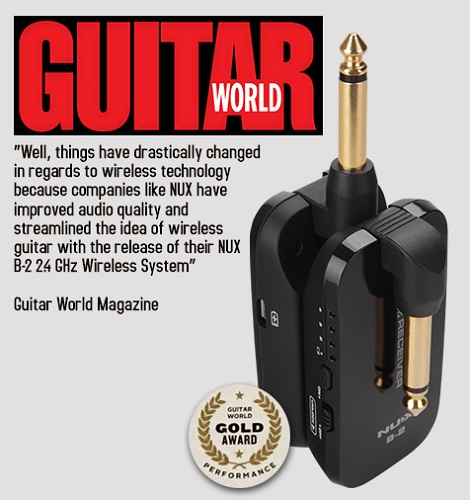 Nux 2.4Ghz Wireless Guitar System