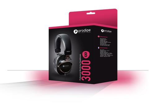 Prodipe 3000B Professional Stereo-Headphone-Set