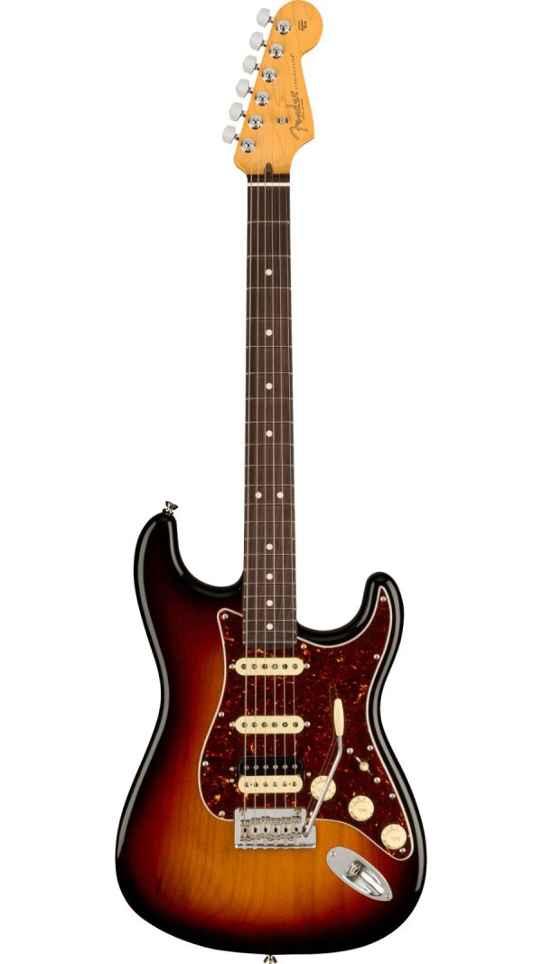 Fender American Prof 2 HSS Stratocaster | Rosewood | 3 Tone Sunburst