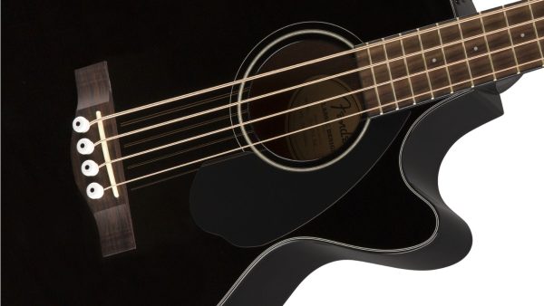 Fender B60-SCE Acoustic Bass Black