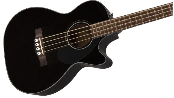 Fender B60-SCE Acoustic Bass Black