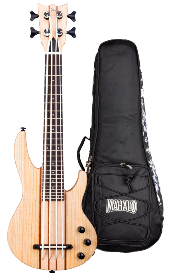 Mahalo Electric Bass Ukulele MEB1 | Ash