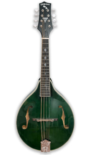 McBrides 80MP Mandolin | Translucent Green