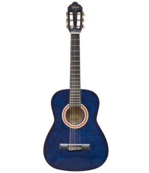 Valencia VC102 Classical Guitar | 1/2 Size | Blue Sunburst