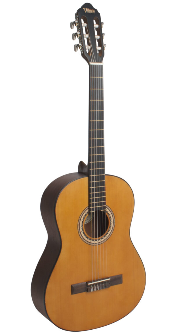 Valencia VC204 Nylon String | Beginner Guitar Full Size | Antique Nat