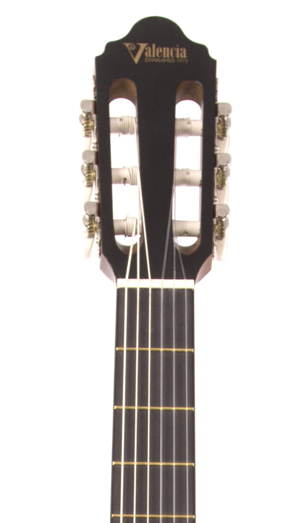 Valencia VC204H | Hybrid Nylon String Guitar | Full Size | Ant Natural