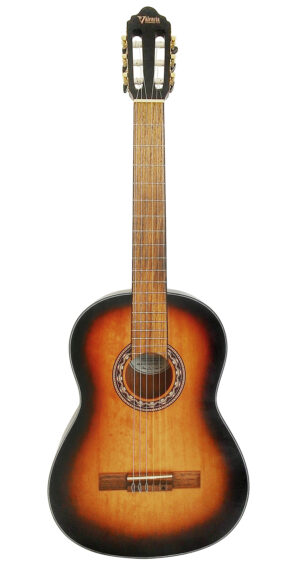 Valencia VC304 Classical Guitar Full Size | Antique Sunburst