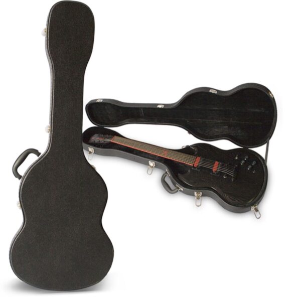 CNB EC280SG | Black Shaped Case | fits Gibson SG Type model