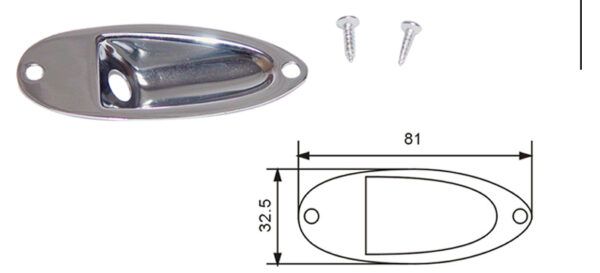 Dr. Parts JP3 Recess Jackplate