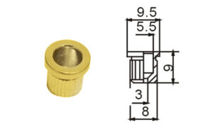 Dr. Parts SM1 String Ferrule | Gold