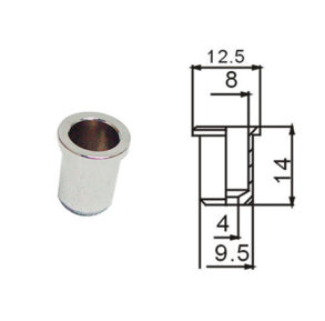 Dr. Parts SM2 String Ferrule | Chrome