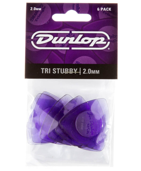 Dunlop Tri Stubby Player's Pack (6) | 2.00 Gauge