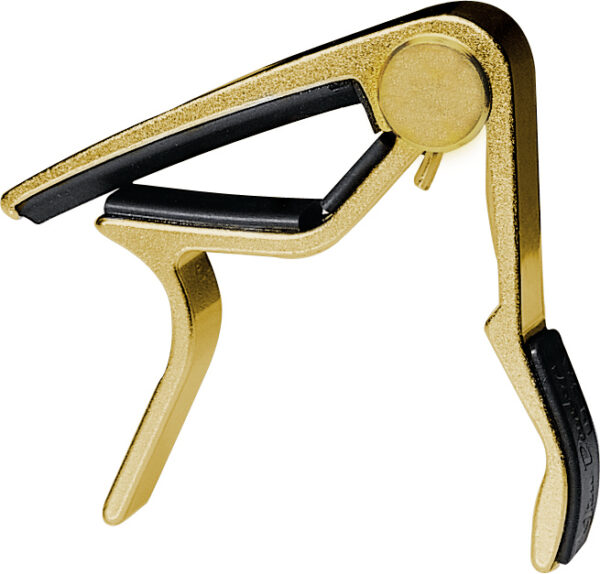 Dunlop 83-CD Curved Acoustic Guitar Trigger Capo | Gold