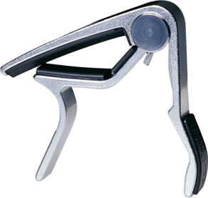 Dunlop 83-CD Curved Acoustic Guitar Trigger Capo | Nickel