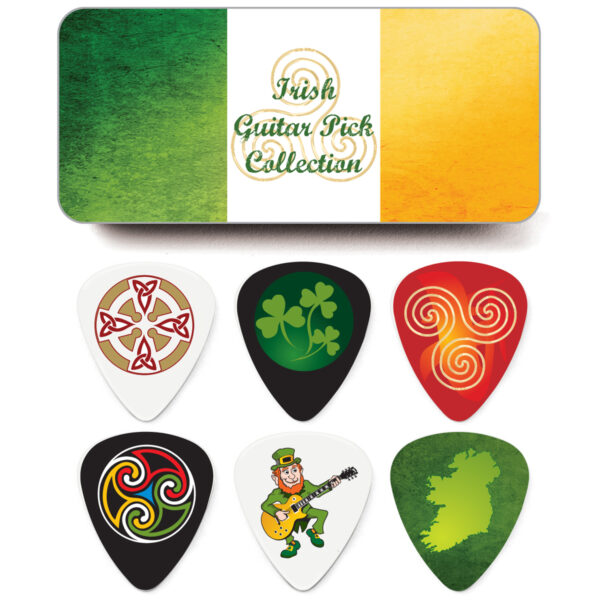 Dunlop Pick Tin (with 6 Picks) | Irish Collection