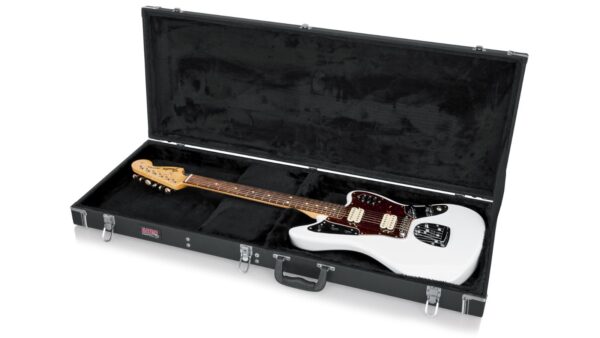 Gator GWE JAG | Jaguar Style Guitar Deluxe | Wood Case