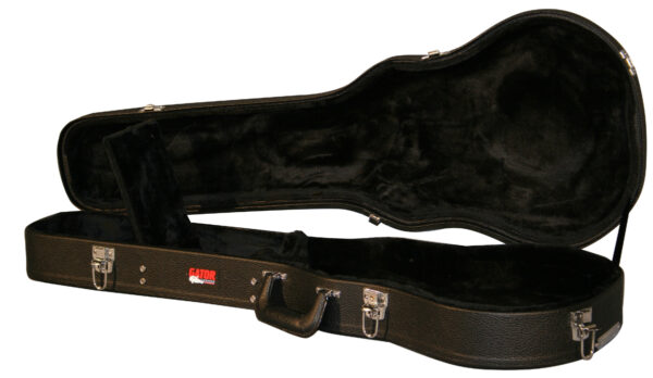 Gator Hard-Shell Wood Case for Single-Cutaway Guitars