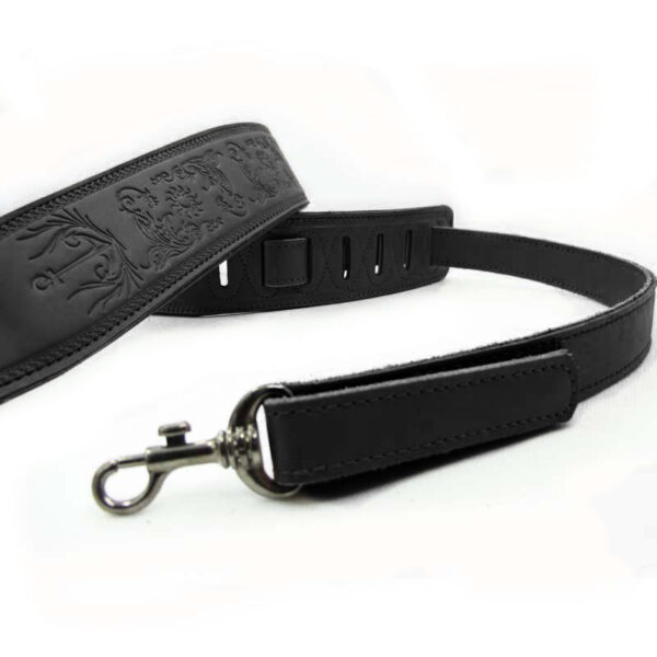 Oakman DBJ Leather Banjo Strap | Black