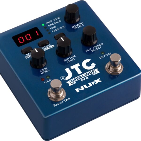 NUX NDL-5 | JTC Drum & Loop PRO Pedal | Dual Switch Stomp Box