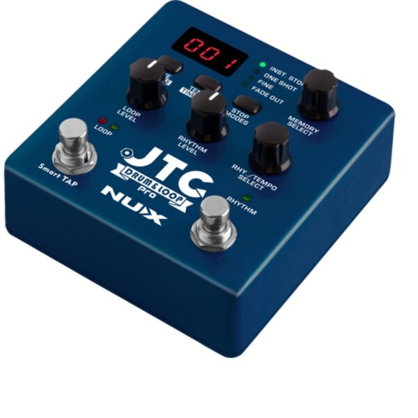 NUX NDL-5 | JTC Drum & Loop PRO Pedal | Dual Switch Stomp Box