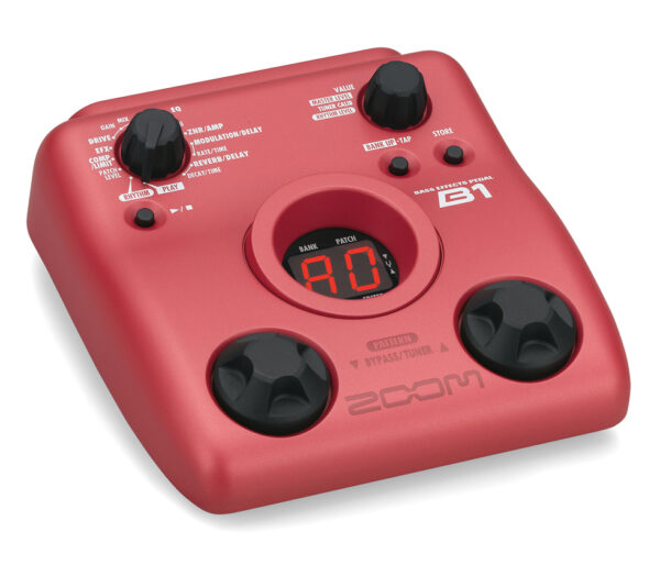 Zoom B1 Bass Multi-Effects Pedal | Without Adaptor