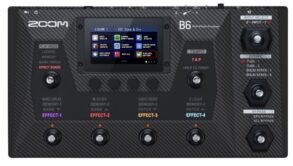 Zoom B6 Bass Multi FX processor