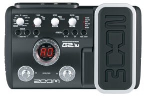 Zoom G2.1u Guitar Multi-Effects Pedal with USB & Expression