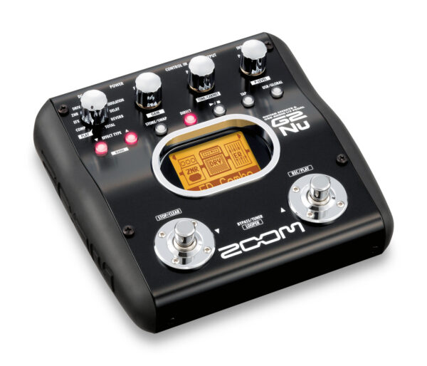 Zoom G2Nu Guitar Multi-Effects Pedal with USB & Expression | + Adaptor