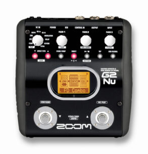 Zoom G2Nu Guitar Multi-Effects Pedal with USB & Expression | + Adaptor