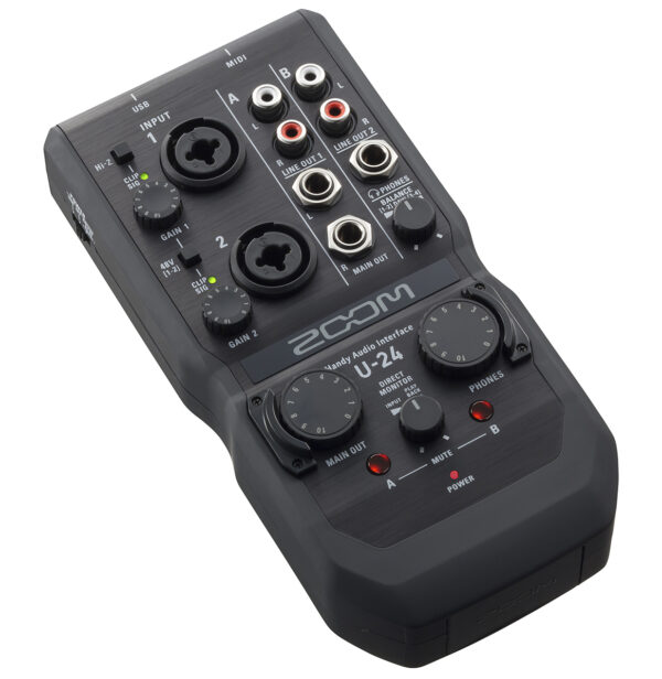 Zoom U24 USB Audio Interface 2X4