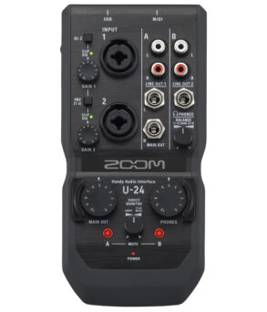 Zoom U24 USB Audio Interface 2X4