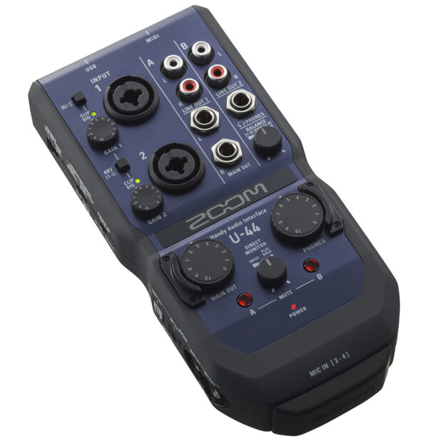 Zoom U-44 USB Audio Interface 4X4