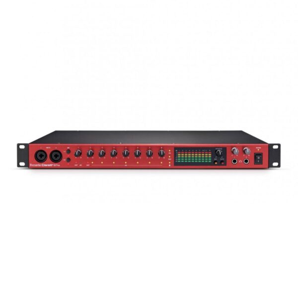 Focusrite MOCL0009UK | 18-in/20-out USB Audio Interface |Clarett+ 8Pre