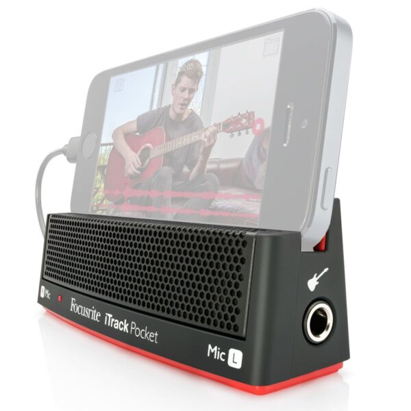 Focusrite iTrack Pocket Audio & Video Recorder Dock | for iPhone