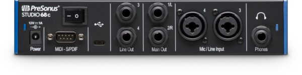 Presonus 68C USB C Audio Interface